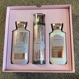 Bath & Body Works Champagne Toast Gift Set - New